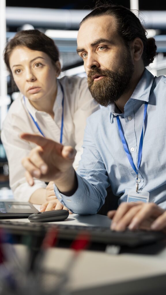 Professional IT Support Services Leeds team managing secure business IT infrastructure and cloud systems