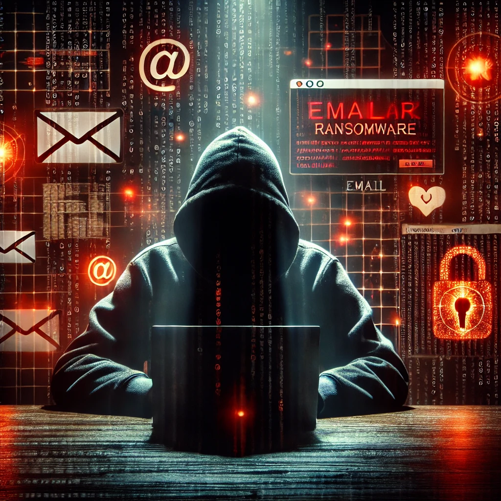 "Hacker targeting emails for phishing and ransomware attacks"